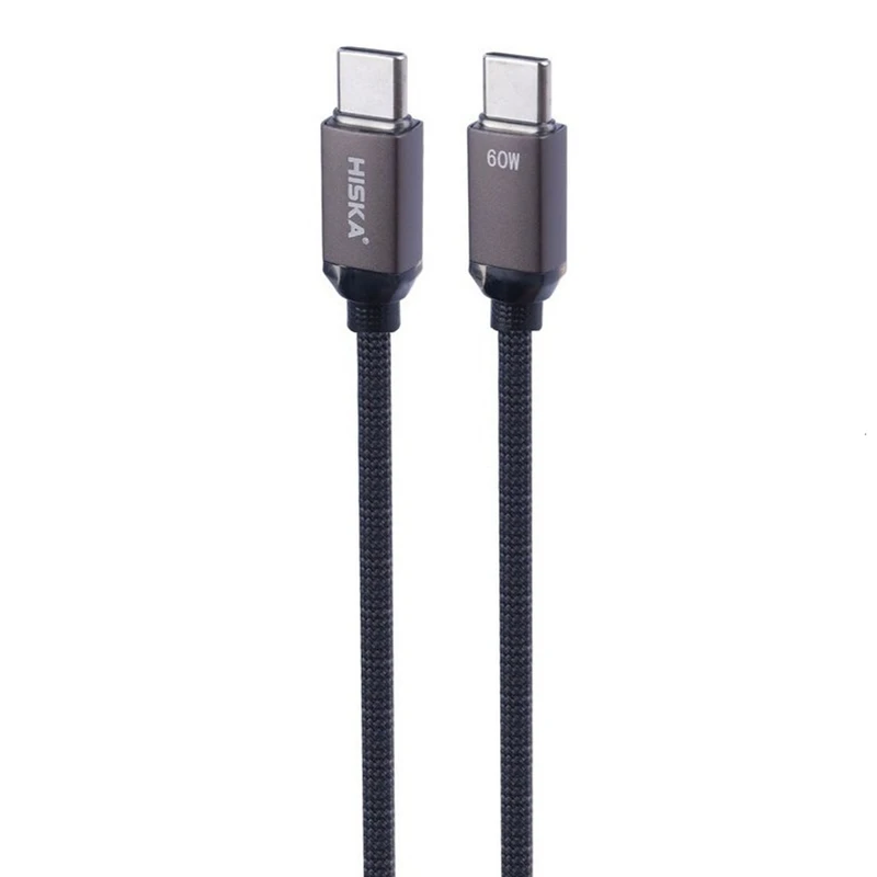 عکس شماره 2 : کابل usb-c هیسکا مدل lx-801cc طول 1متر