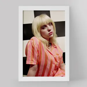 تابلو خندالو مدل بیلی آیلیش Billie Eilish کد 19186