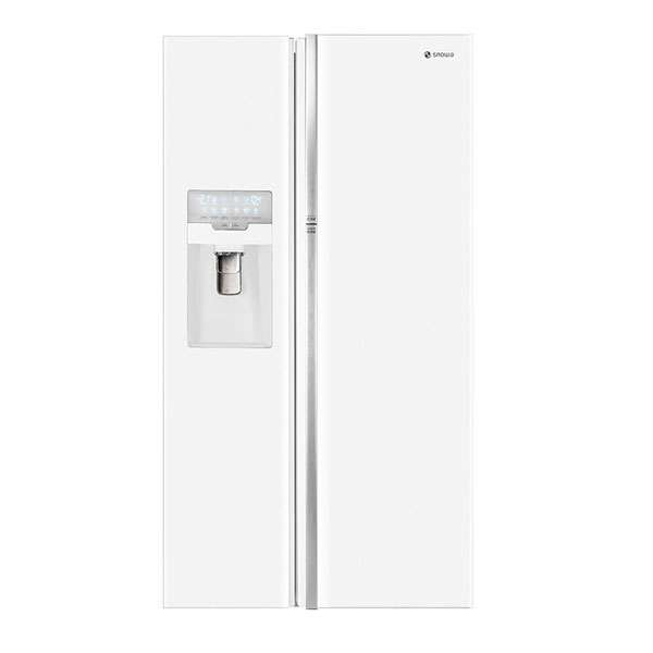یخچال و فریزر ساید بای ساید 39 فوت اسنوا مدل SN8-3320GW