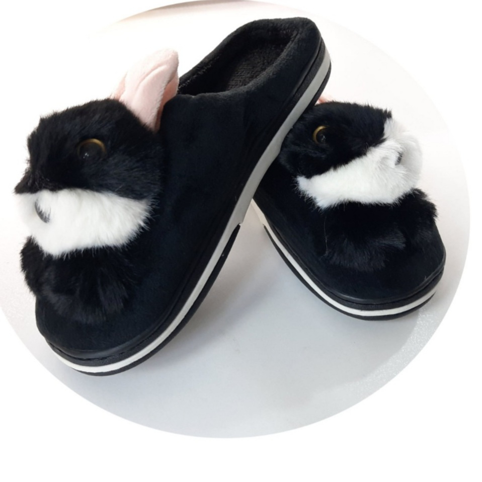 دمپایی حوله ای طرح خرگوشی مدل ZS-28