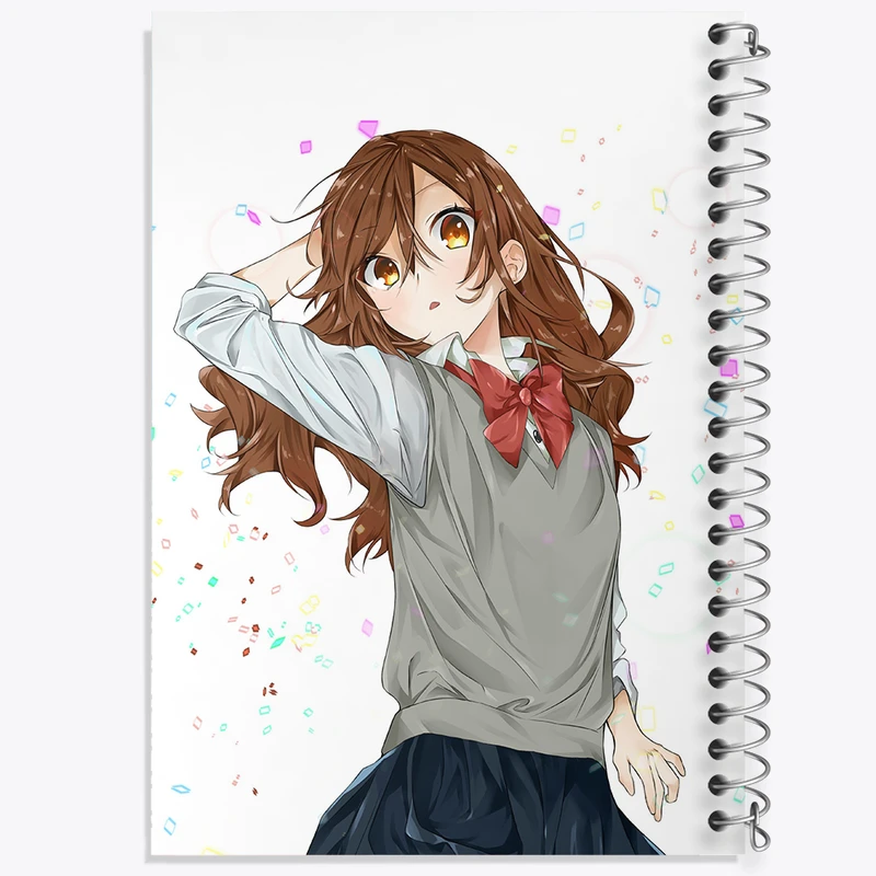 دفتر مشق 50 برگ خندالو طرح هوری انیمه هوریمیا کد 33673