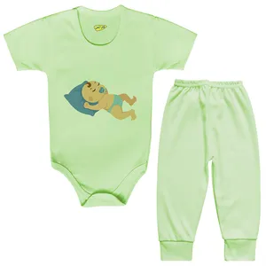 ست بادی و شلوار نوزادی کارانس مدل BSTG-3049