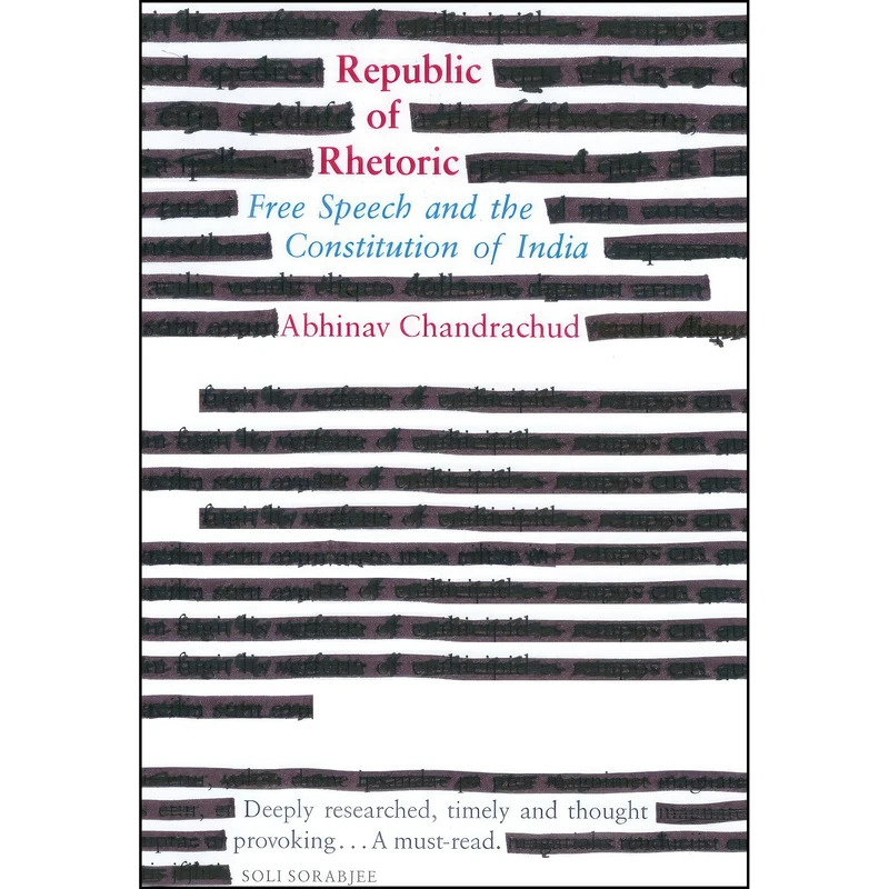 کتاب Republic of Rhetoric اثر Abhinav Chandrachud انتشارات Penguin Viking