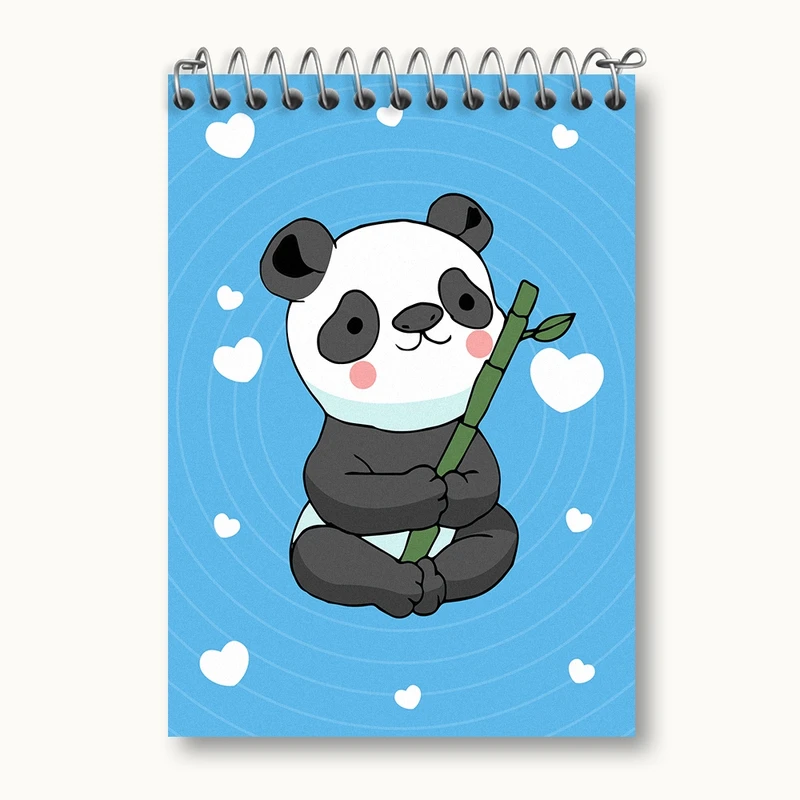 دفتر یادداشت 50 برگ خندالو مدل پاندا کد N1017