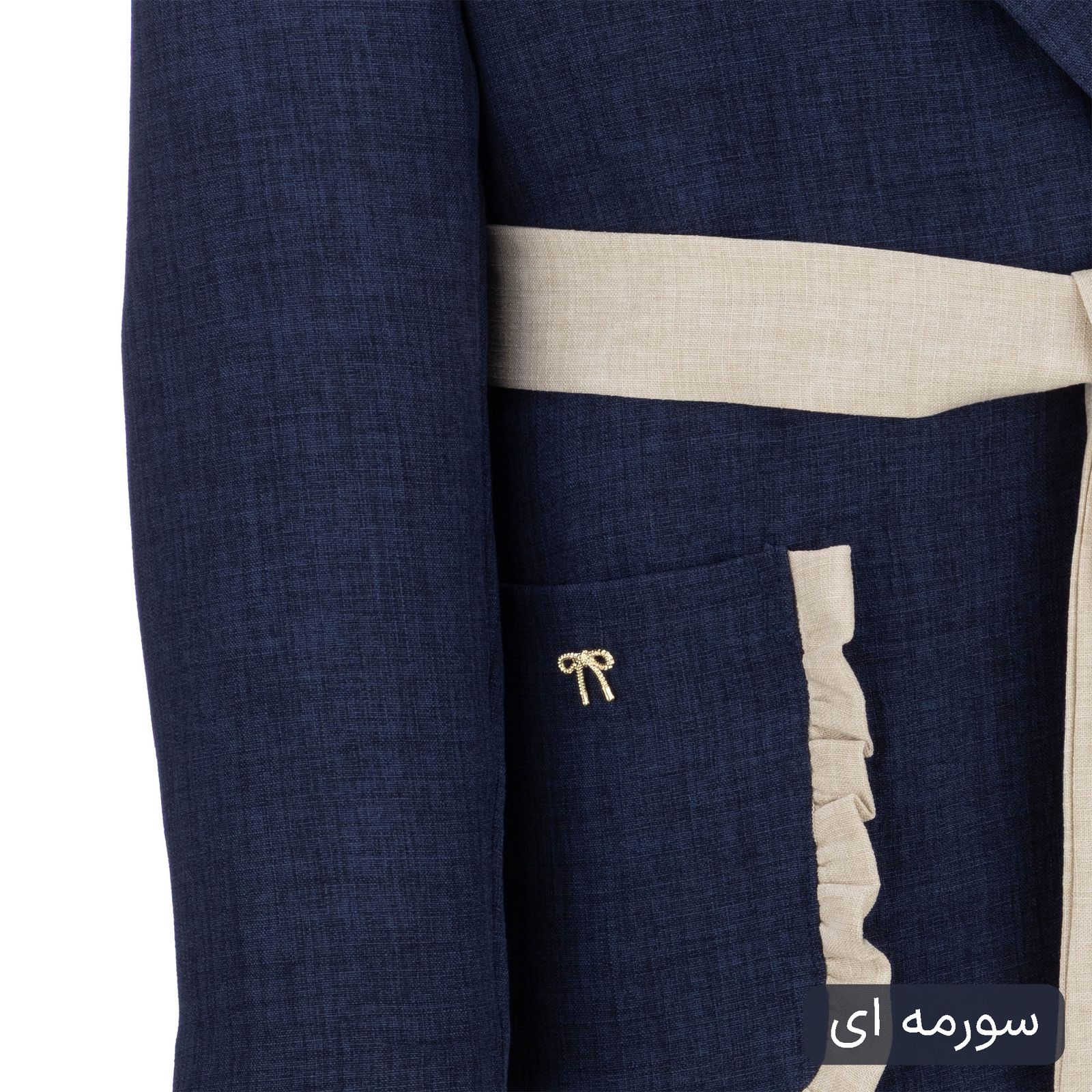 مانتو کتی زنانه السانا مدل تارامهر کد 2279 -  - 5