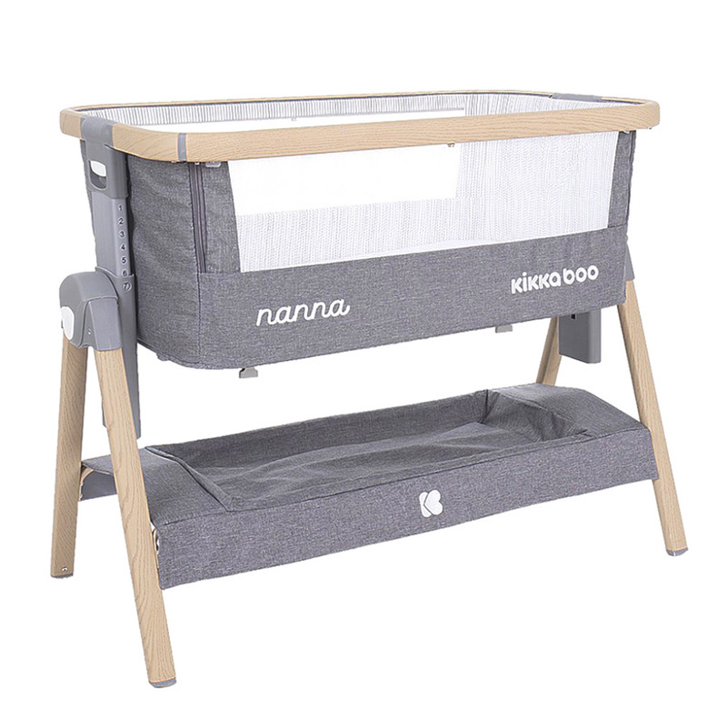 تخت کنار مادر کیکابو مدل Nanna Wood