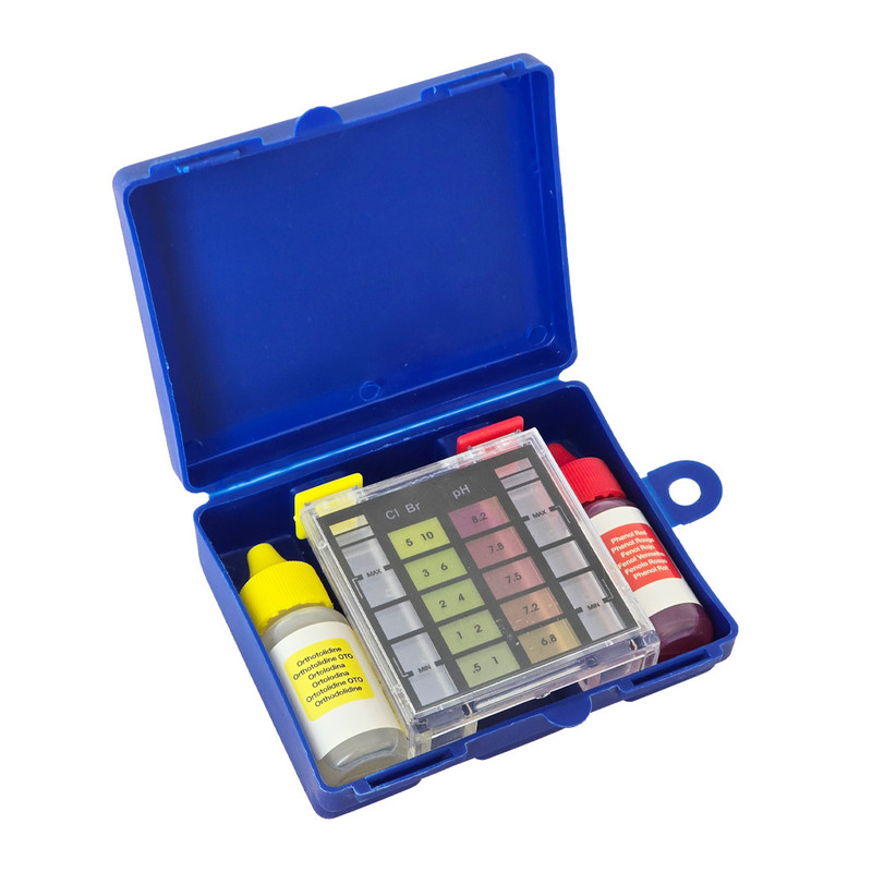 کیت تست سنجش کلر و PH آب استخر مدل  CL and PH