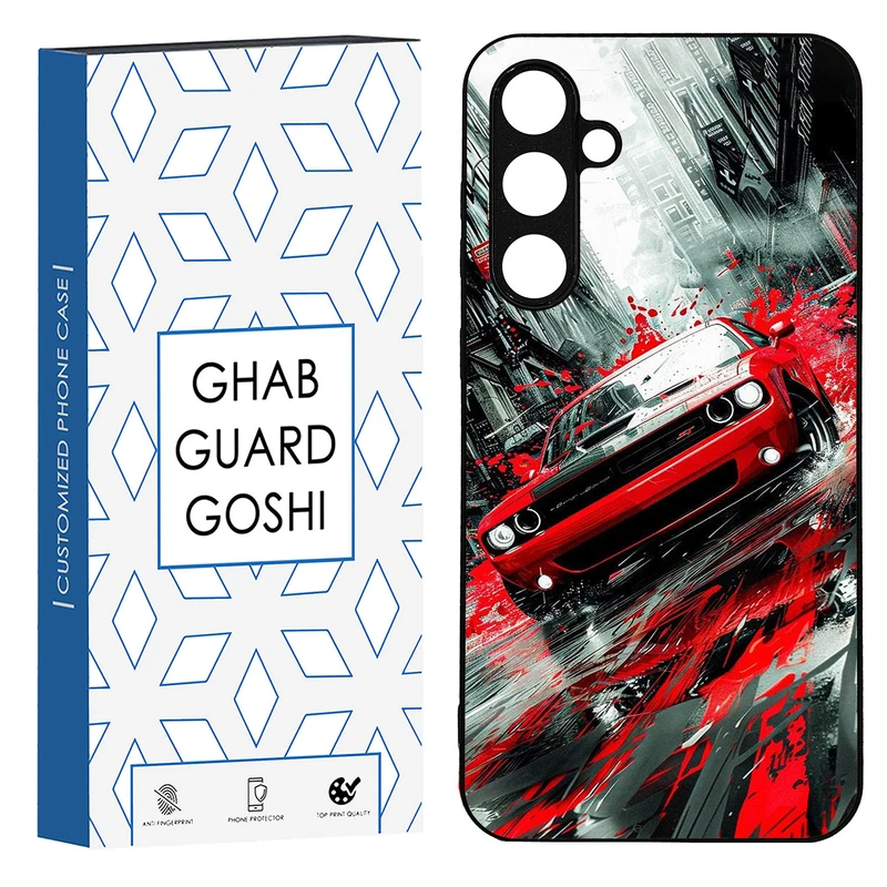 کاور قاب گارد گوشی طرح ماشین کد TPU-091 مناسب برای گوشی موبایل سامسونگ Galaxy S23 FE