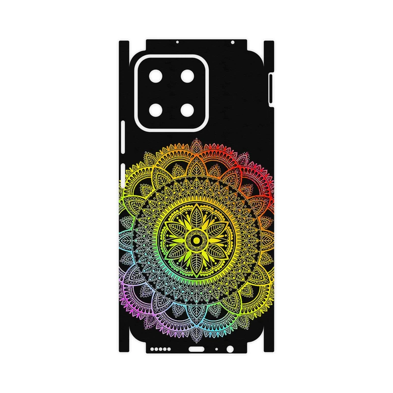 برچسب پوششی ماهوت مدل Mandala Design 4-FullSkin مناسب برای گوشی موبایل آنر X7c