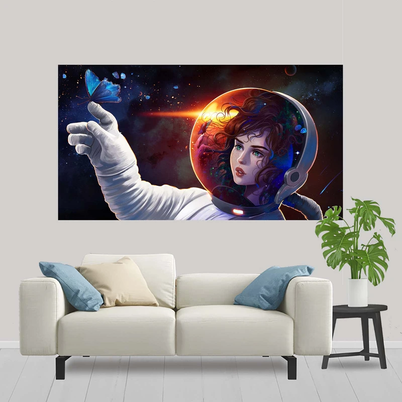 پوستر پارچه ای مدل کهکشان کد 016