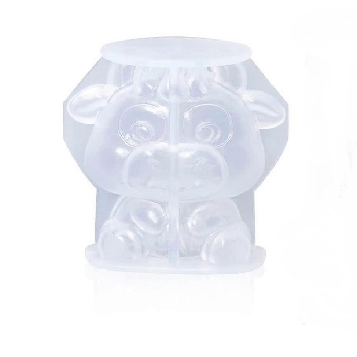 قالب یخ مدل سیلیکونی طرح گاو