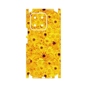 MAHOOT Yellow_Flower-FullSkin Cover Sticker for Honor X5b Plus