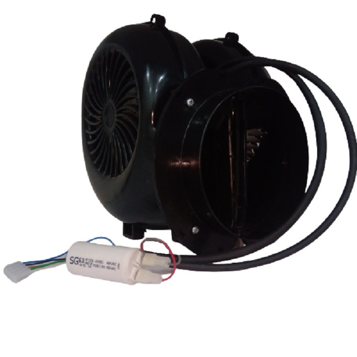 فن دمنده مدل حلزونی دوسر شفت