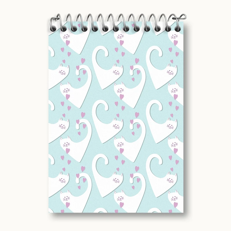 دفتر یادداشت 50 برگ خندالو مدل گربه (Cat) کد N409