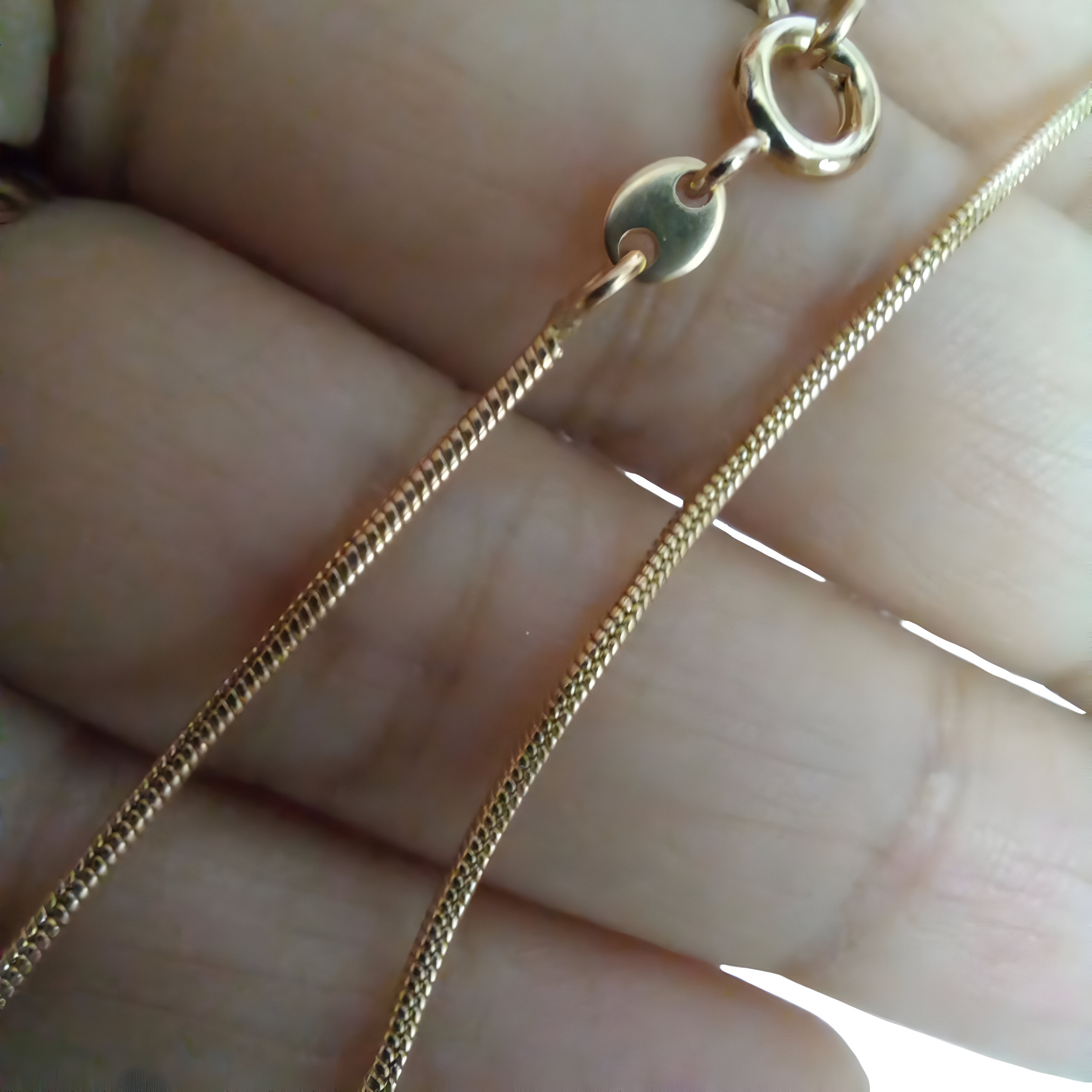 زنجیر زنانه ژوپینگ مدل طنابی