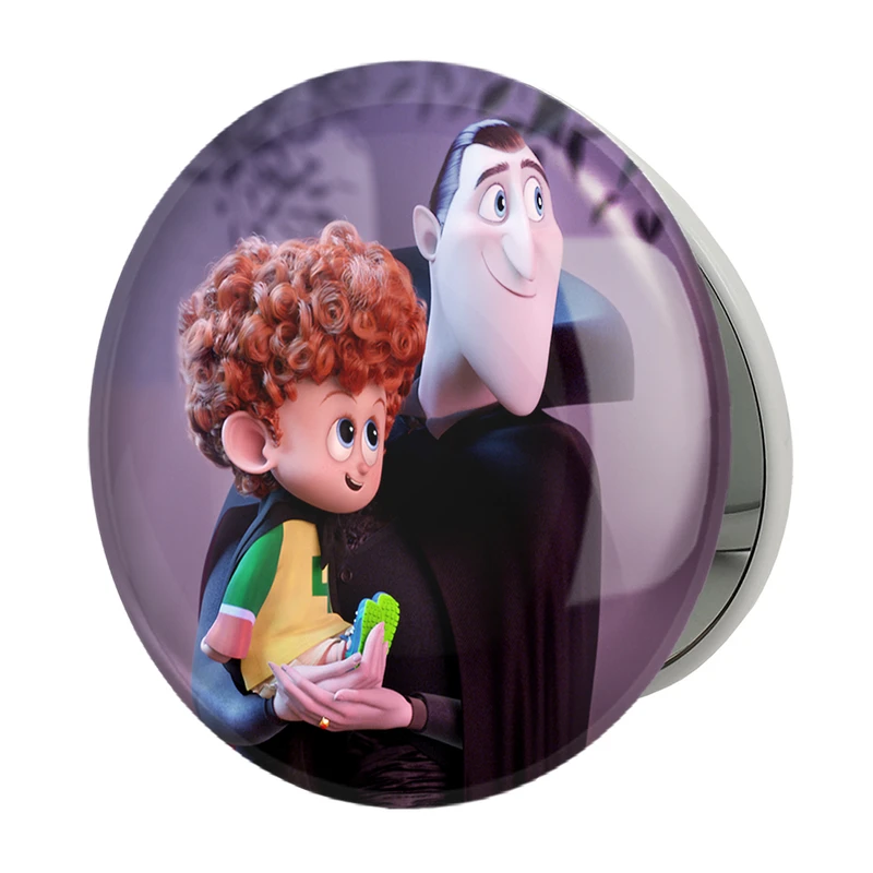 آینه جیبی خندالو طرح هتل ترانسیلوانیا Hotel Transylvania مدل تاشو کد 3749 
