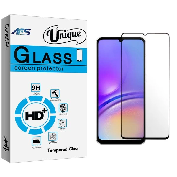 محافظ صفحه نمایش شیشه ای ای اف اس مدل Unique مناسب برای گوشی موبایل سامسونگ Galaxy A05
