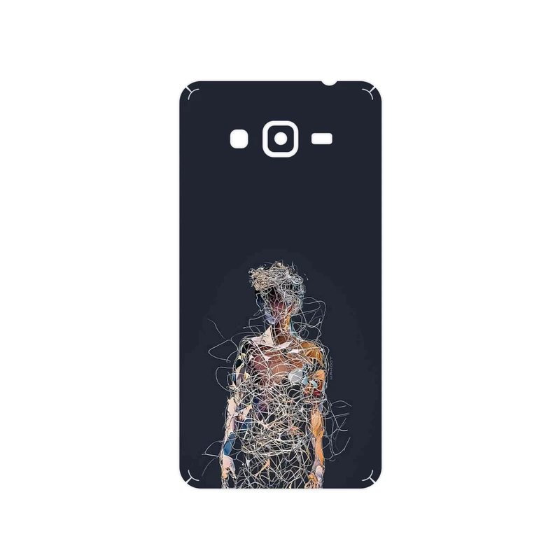 برچسب پوششی ماهوت مدل Strings Digital Art 1 مناسب برای گوشی موبایل سامسونگ Galaxy Grand Prime