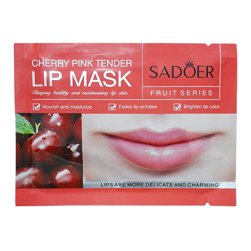 ماسک لب سادور مدل CHERRY TENDER وزن 8 گرم 