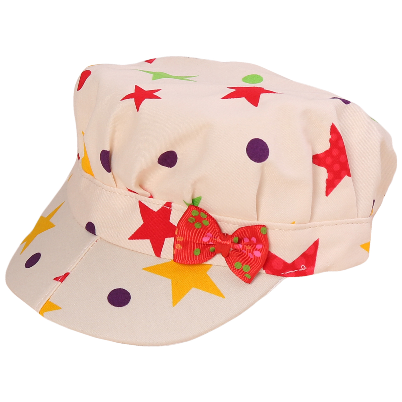 کلاه کپ نوزادی طرح ستاره کد PJ-103884