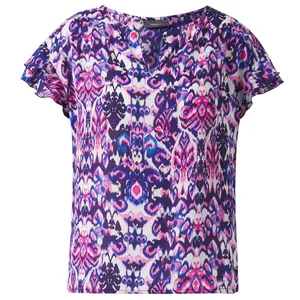 بلوز آستین کوتاه زنانه سی اند ای مدل 18277868