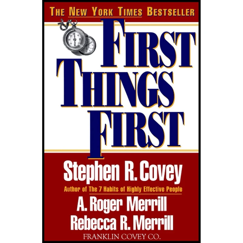 کتاب First Things First اثر جمعی از نویسندگان انتشارات تازه ها