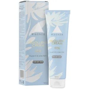 کرم نرم کننده دست و صورت واگنر مدل ure10 مناسب پوست های خشک حجم 100 میلی لیتر