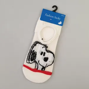 جوراب دخترانه مدل اسنوپی کد FBF-JB024WH