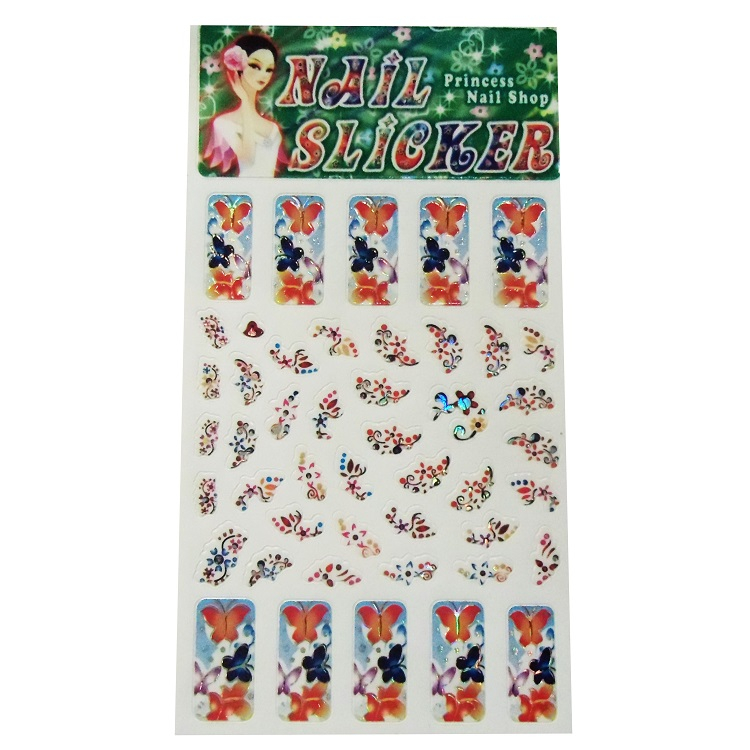 استیکر طراحی ناخن مدل n2