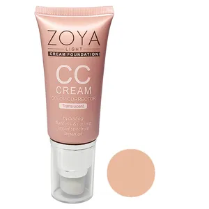 کرم پودر CC مایع زویا مدل ZCC شماره 4 مناسب برای پوست های خشک حجم 30 میلی لیتر