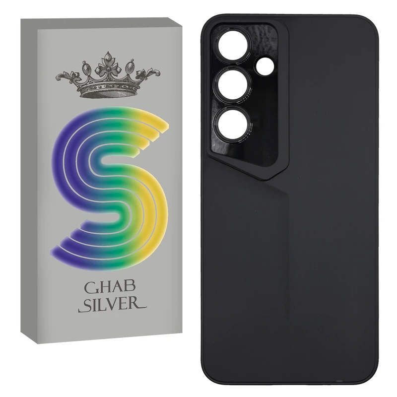 کاور قاب سیلور مدل لوزی مناسب برای گوشی موبایل سامسونگ Galaxy S24 FE