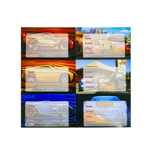 برچسب طرح ماشین کد 0124 بسته 30 عددی