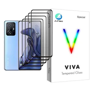 Junbo Viva Glass MIX004 Screen Protector For Xiaomi 11T Pack Of 4