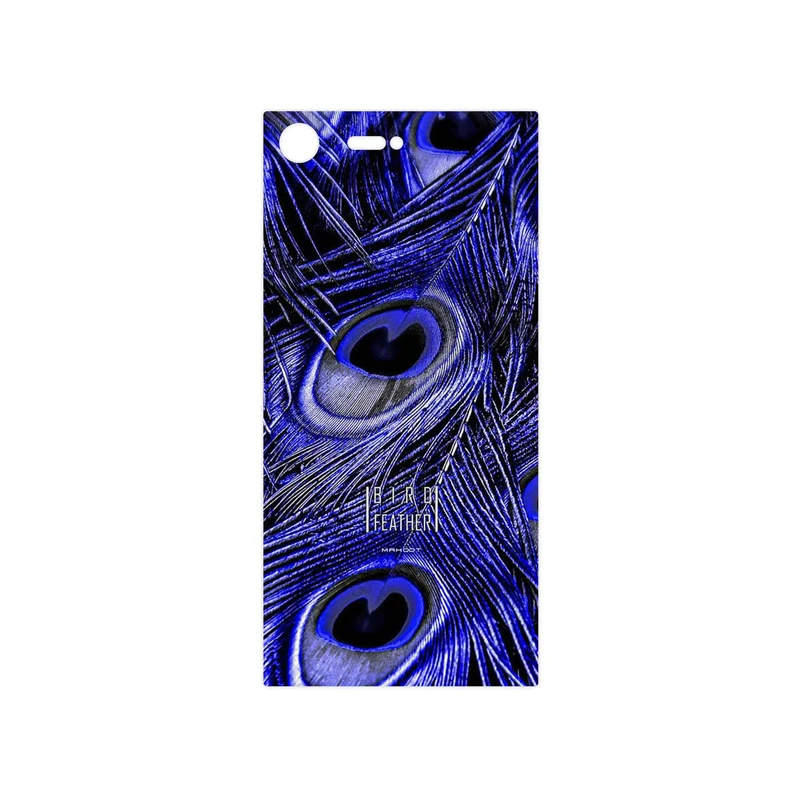 برچسب پوششی ماهوت مدل Purple Feather مناسب برای گوشی موبایل سونی Xperia XZ Premium