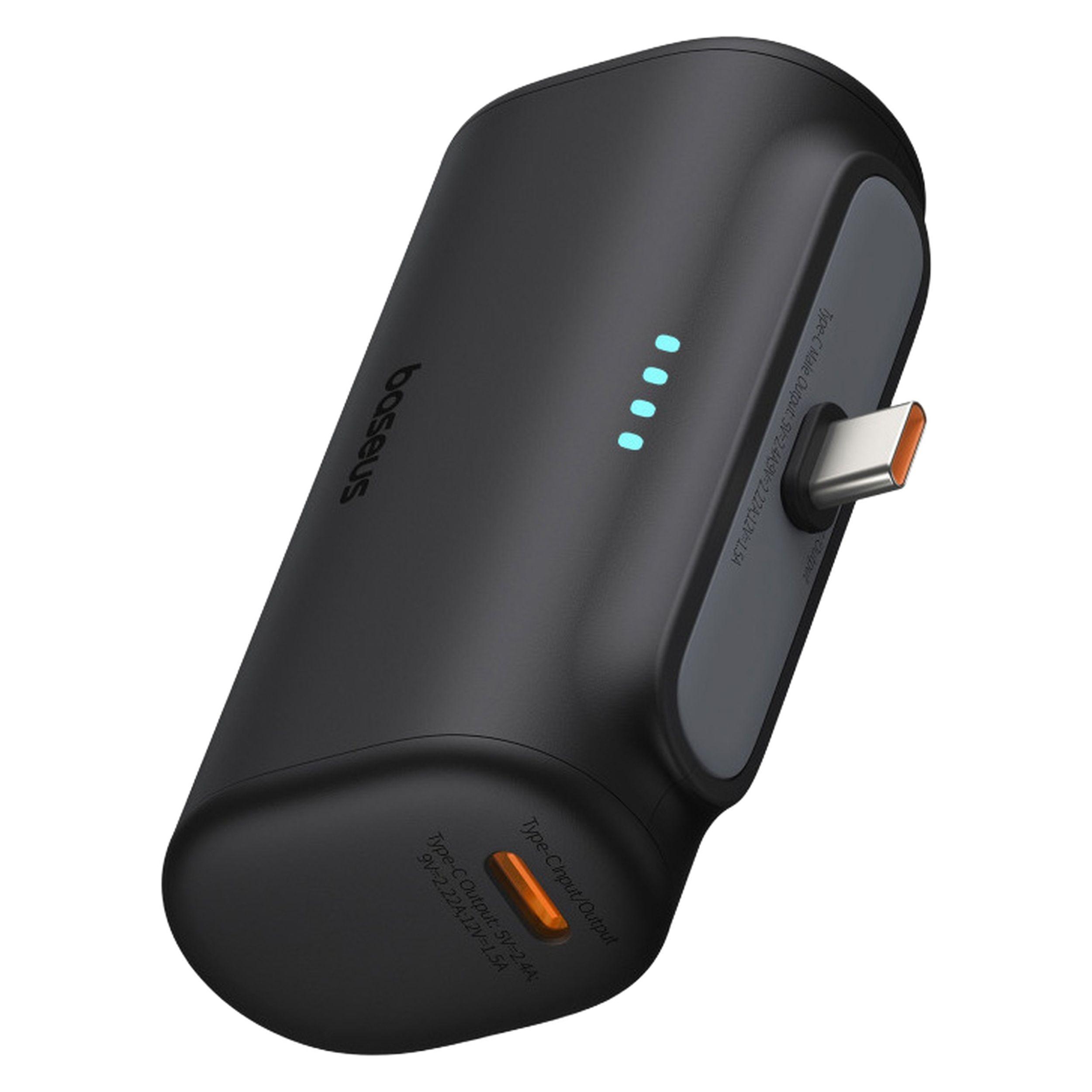 پاوربانک 20 وات باسئوس مدل Compact Fast Charging Type-C Edition ظرفیت 5000 میلی آمپر ساعت