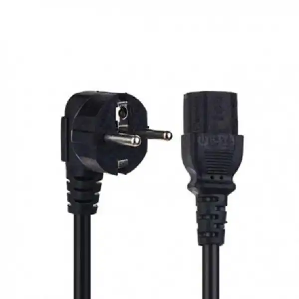 کابل برق سه پین منبع تغذیه کامپیوتر مدل 3.1/5 طول 1.5 متر