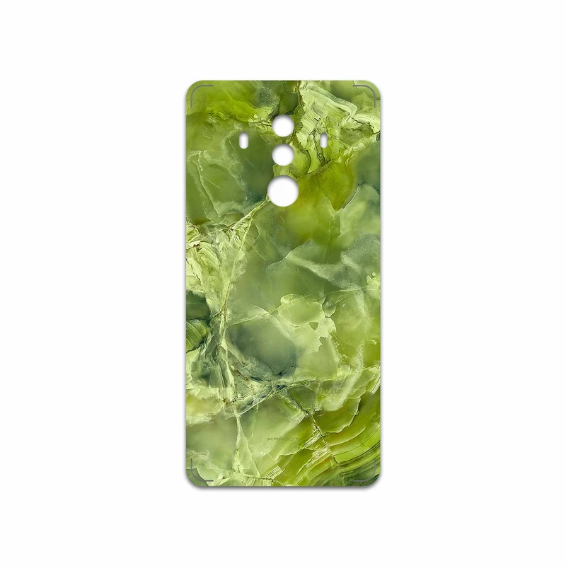 برچسب پوششی ماهوت مدل Green Crystal Marble مناسب برای گوشی موبایل هوآوی Mate 10 Pro