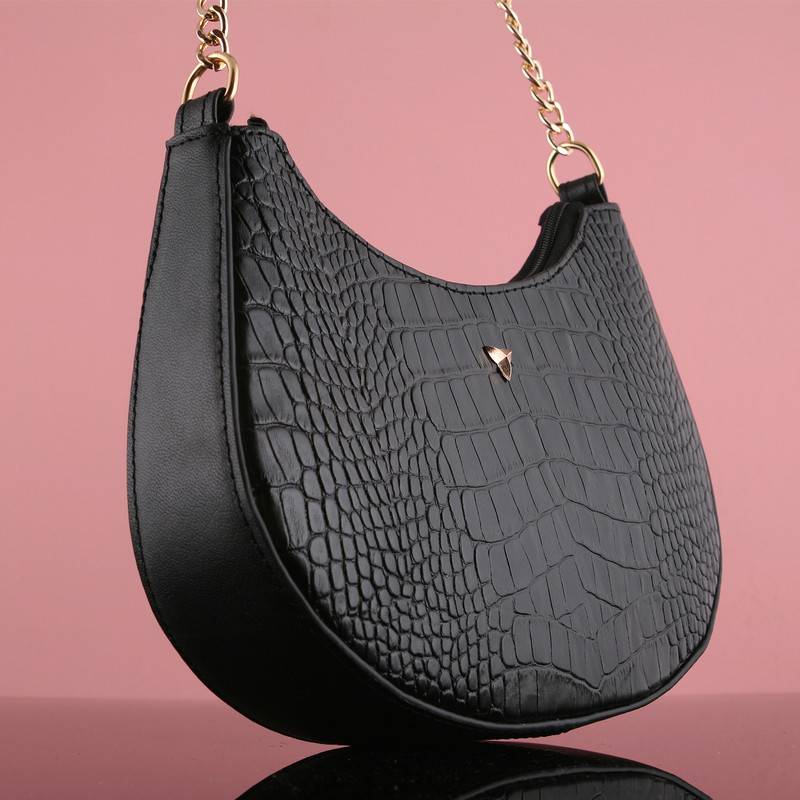 ست کیف و کفش زنانه چرم یلسان مدل دلسا کد ANA-GC-904-msk