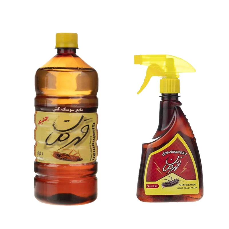 سوسک کش و حشره کش قهرمان مدل S1000-E450 مجموعه دو عددی