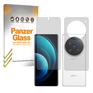 Panzer Glass Hydrogel model Matte Screen Protector for Vivo X100 Ultra mobile phone along with the back protector