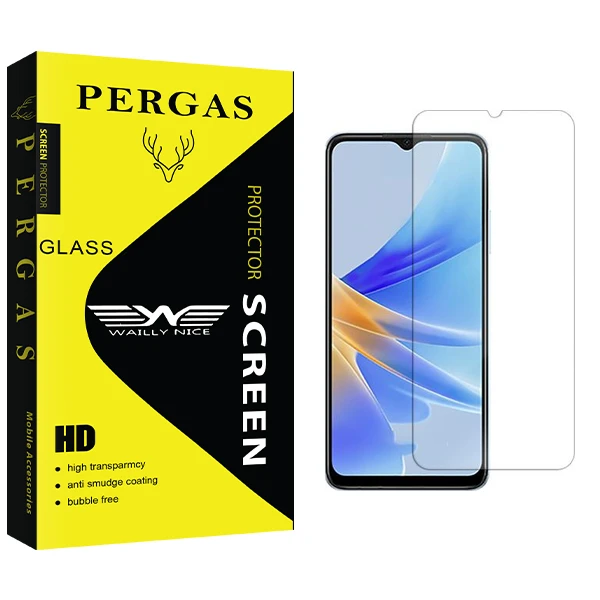 محافظ صفحه نمایش وایلی نایس مدل Pergas مناسب برای گوشی موبایل اوپو A17