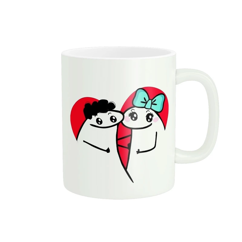 ماگ مدل فانتزی عاشقانه کد 684