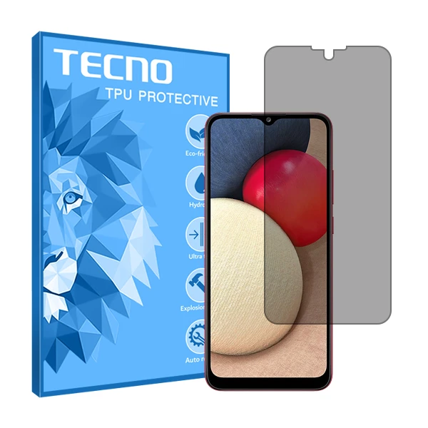 محافظ صفحه نمایش حریم شخصی تکنو مدل HyPRV مناسب برای گوشی موبایل  سامسونگ Galaxy A02s 