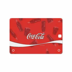 برچسب پوششی ماهوت مدل Coca-Cola-Logo مناسب برای تبلت سامسونگ Galaxy Tab A 9.7 2015 T550