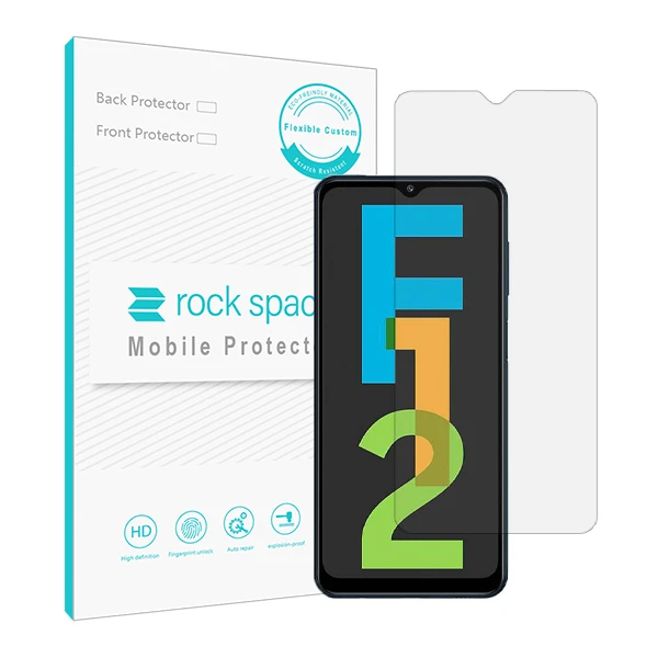 محافظ صفحه نمایش ھیدروژل راک اسپیس کد HGL مناسب برای گوشی موبایل سامسونگ Galaxy F12