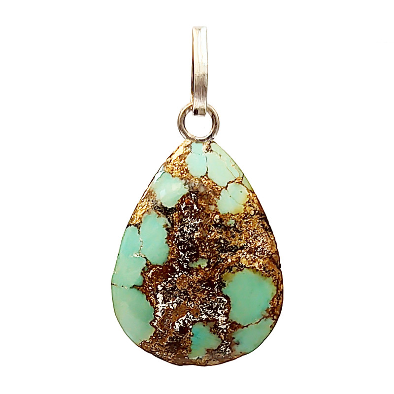 آویز گردنبند نقره زنانه مدل فیروزه نیشابور کد NG2721 آویز گردنبند نقره زنانه مدل فیروزه نیشابور کد NG2721