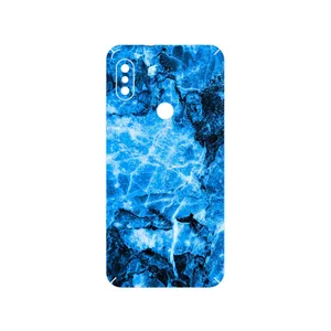 MAHOOT Blue Marble Cover Sticker for Xiaomi Redmi Note 6 Pro