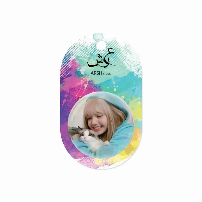 مگنت عرش طرح بلک پینک کد Asm026