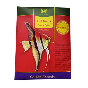 غذای ماهی گلدن فونیکس مدل Blood Worm وزن 20 گرم