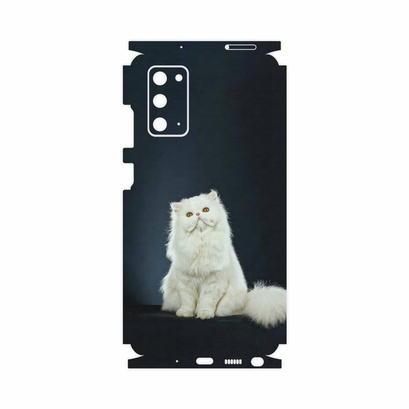 برچسب پوششی ماهوت مدل Persian cat-FullSkin مناسب برای گوشی موبایل سامسونگ Galaxy Note 20